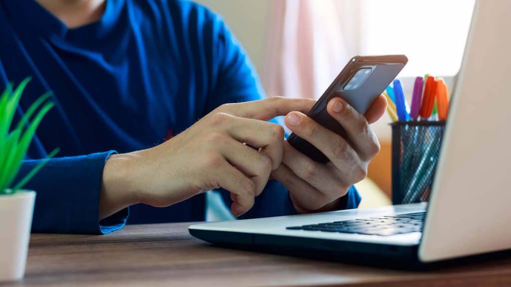 Image of a man in a blue shirt on his phone. Do you have neurodivergent symptoms but you are struggling to find the right online therapist in North Carolina? You don't have to keep searching. Whether you are in Charlotte, Asheville, or Raleigh we can help you with online therapy in North Carolina. Call today!