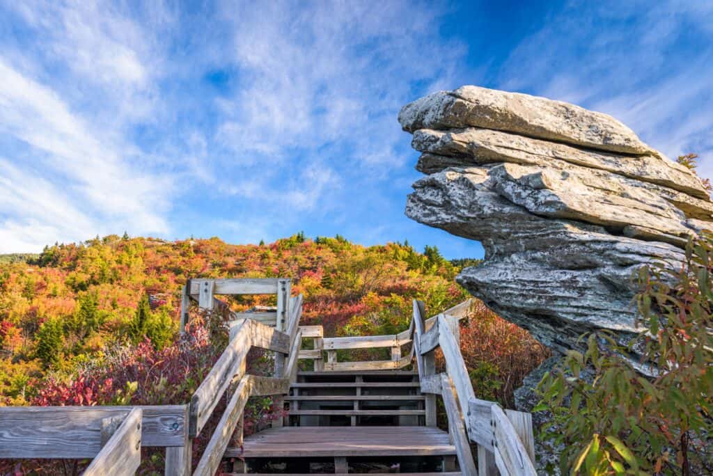 Grandfather Mountain, North Carolina, USA.